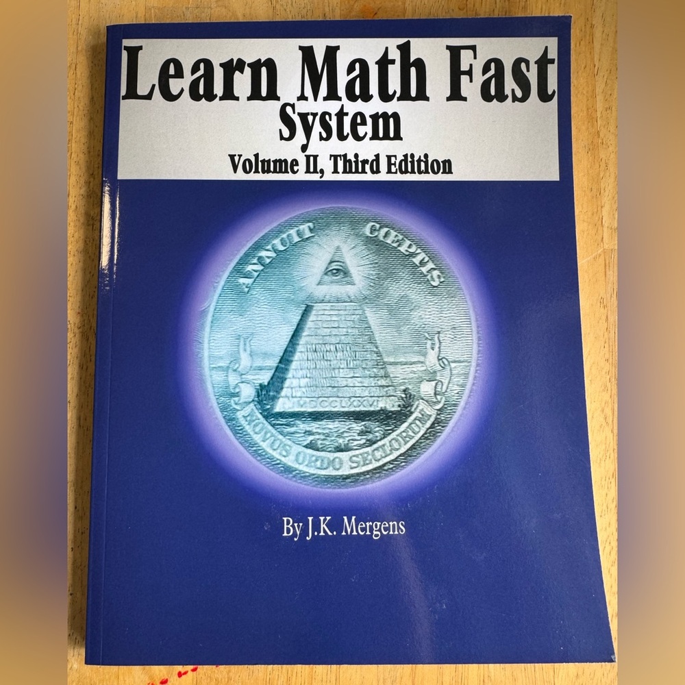 Learn Math Fast System Volume II Book